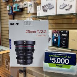 Meike 25mm T2.2 For MFT
