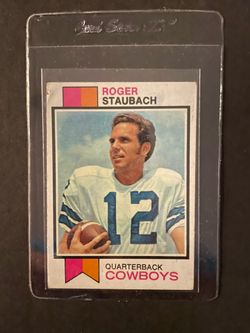 1973 Topps Roger Staubach Card #475 EX