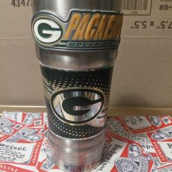Green bay packers aluminum coffee mug 