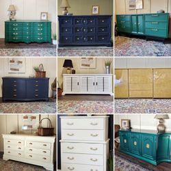 Dressers Chest Bedroom Furniture Credenza Entry Way Table