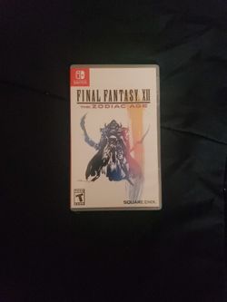 Final Fantasy XII Nintendo Switch Game