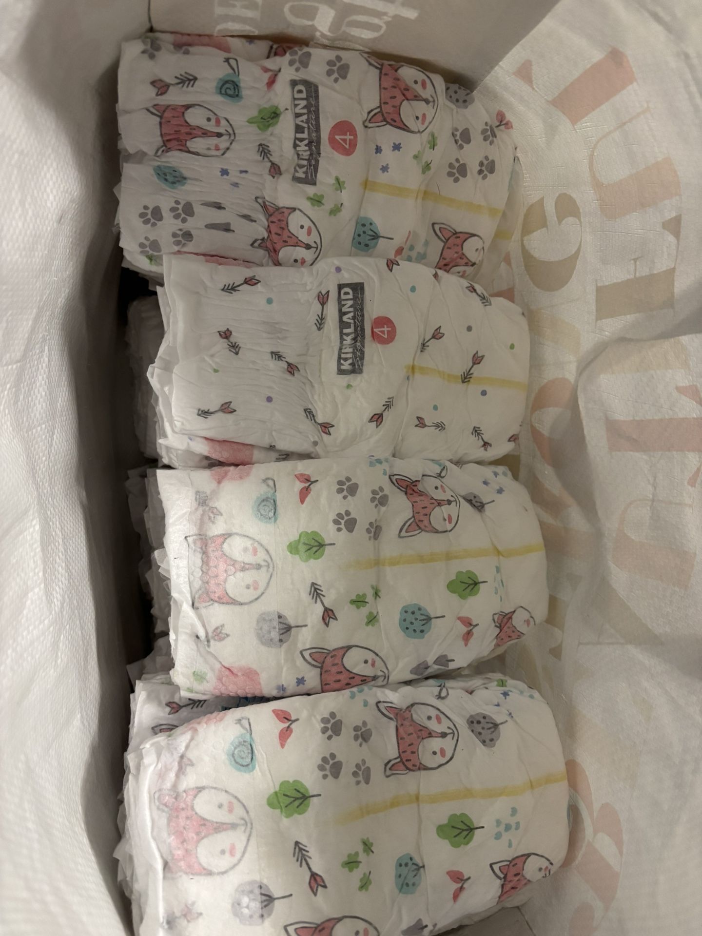 Size 4 Kirkland Diapers