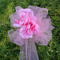 New 10 Wedding Aisle Ceremony Pew Bows