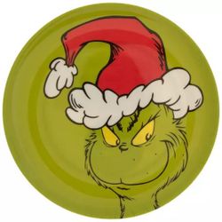 Grinch Smile Melamine 6 Plates 