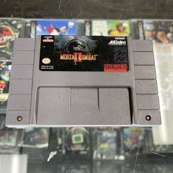 Mortal Kombat 2 SNES $20-$25 Each Gamehogs 11am-7pm