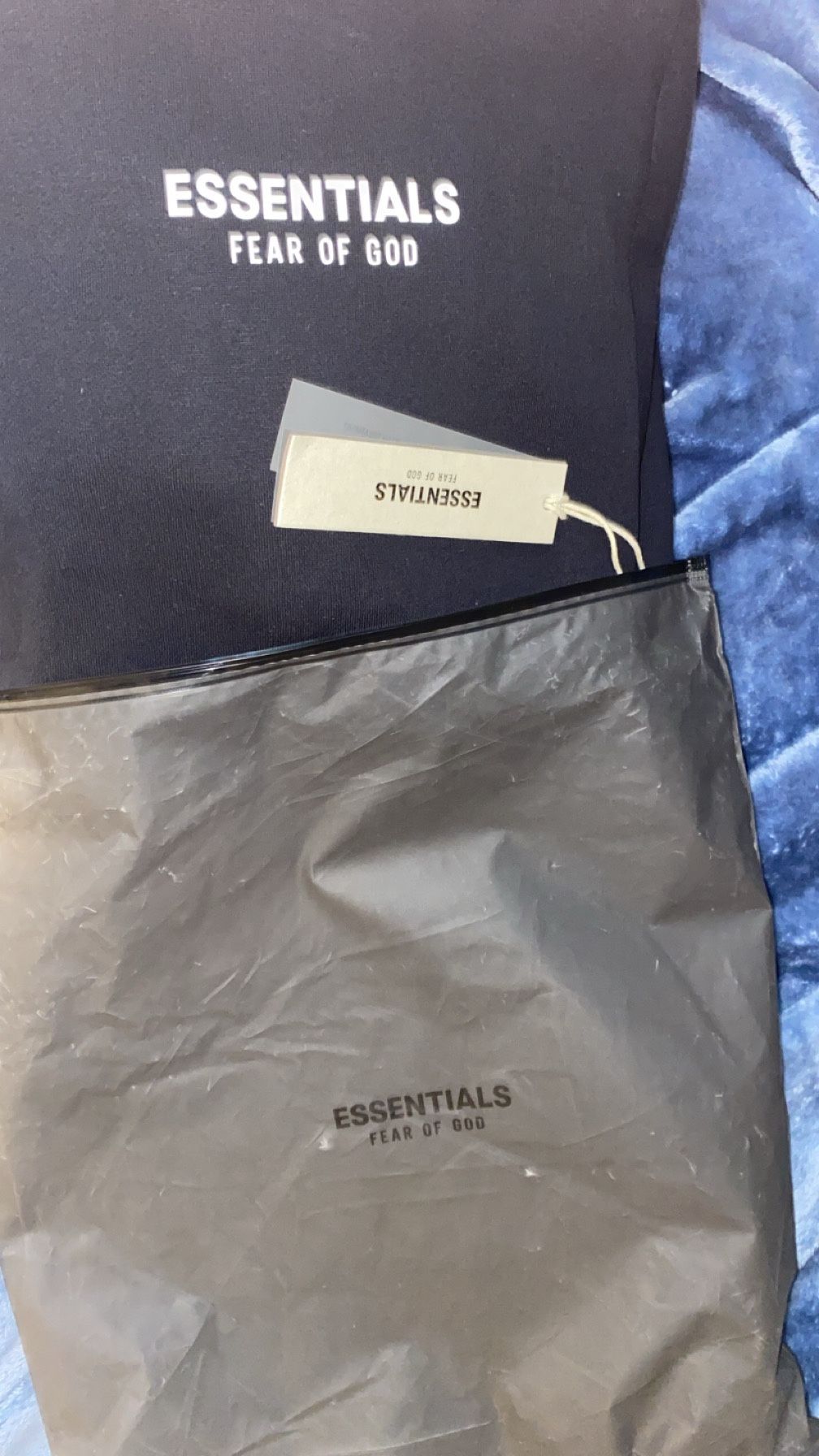 $85 STILL HAS TAGS ESSENTIALS HOODIE ORIGINAL PACKAGING
