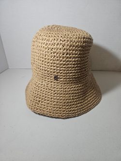 LULULEMON Paper Straw Bucket Sun Hat Size XS / S BEACH VACATION TRAVEL