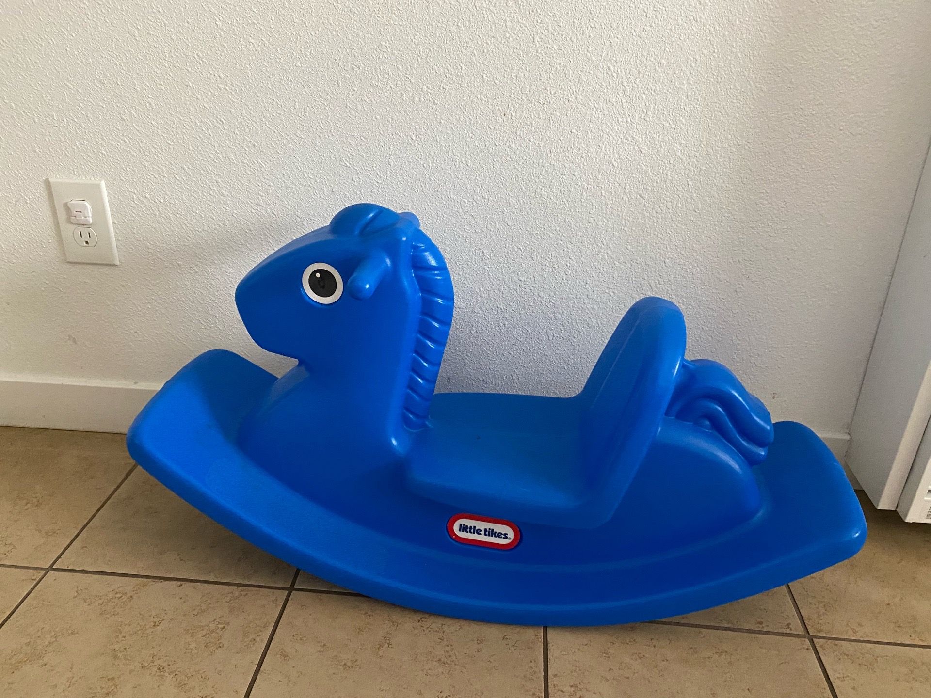 Little Tikes Blue Rocking Horse