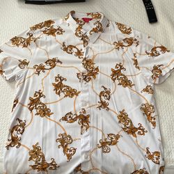 Guess White Gold Shirt