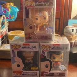 Avatar The Last Airbender Funko Pop Set