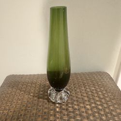 Green Bud Vase