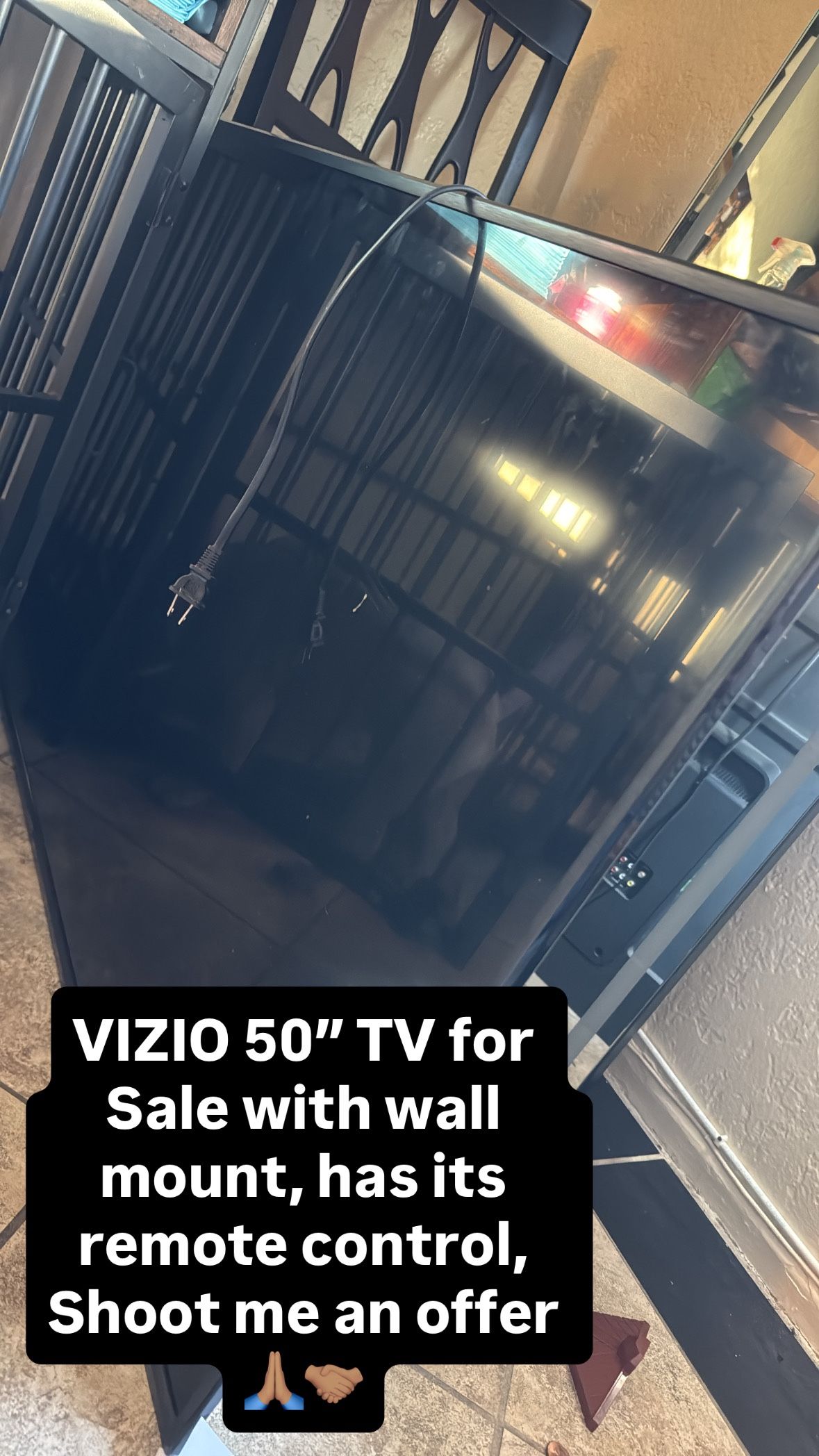 Vizio 50” Smart TV