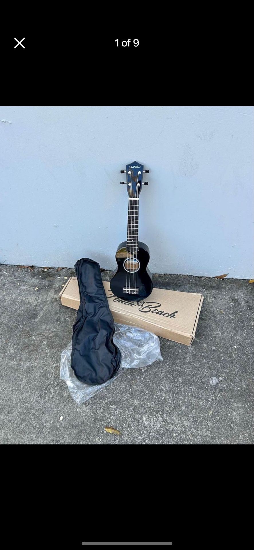 Black pure tone UKULELE new improved designe