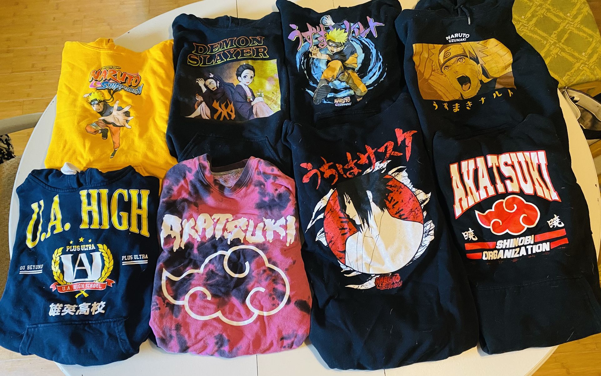 Anime Sweatshirt Lot! Children’s Size XS-L