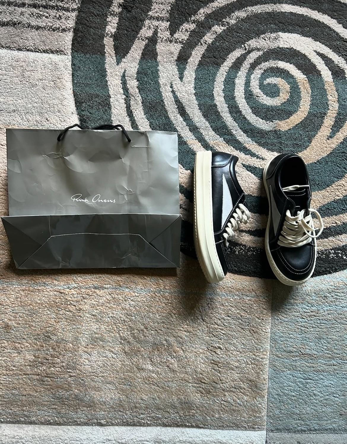 Rick Owens x Vintage Vans – Black Leather (Brand New)