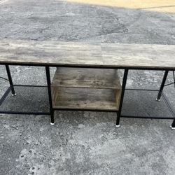 🎯 63 Inch Industrial TV Stand with Heavy Duty Rust-Proof Frame... Delivery Available