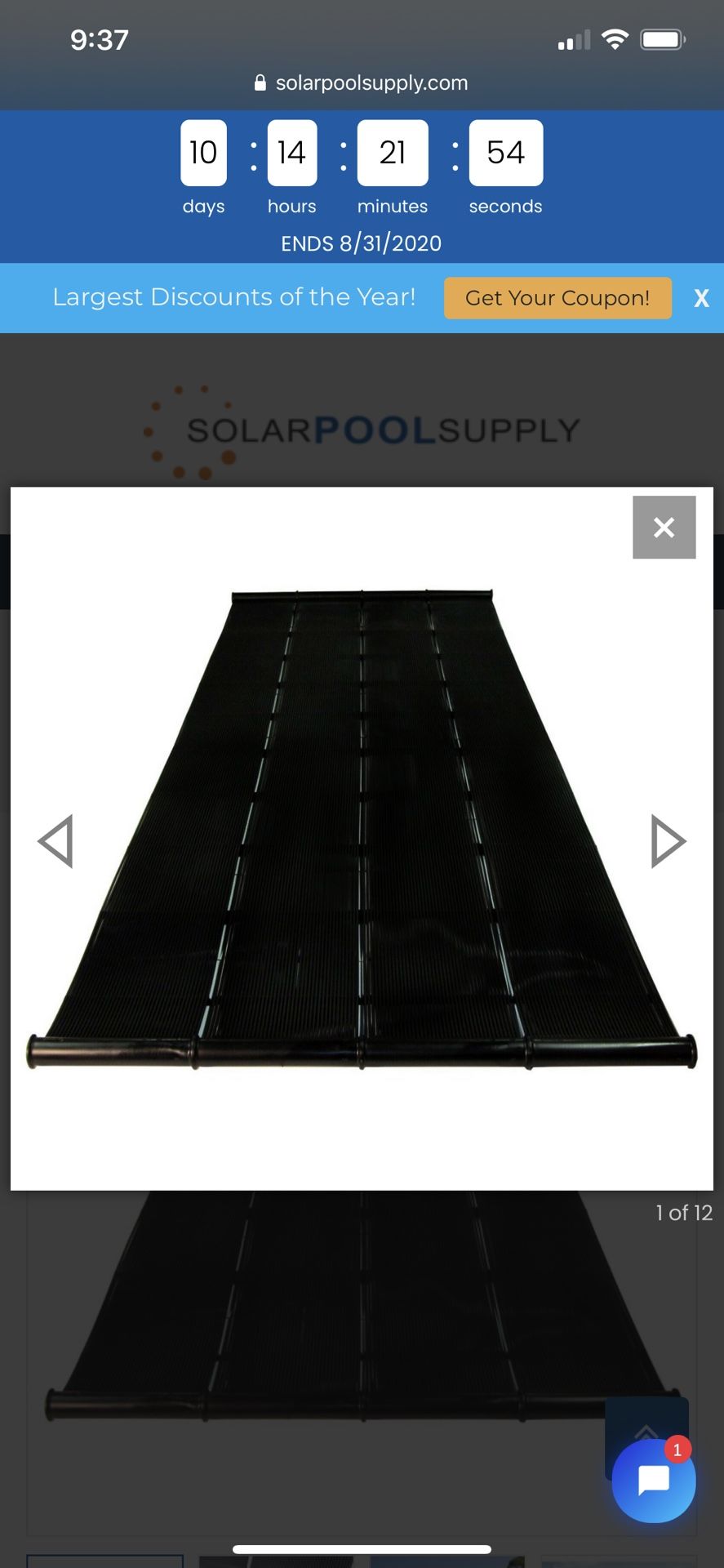 SOLAR POOL HEATERS