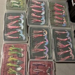 Sockeye Salmon Fishing Spinner Kits