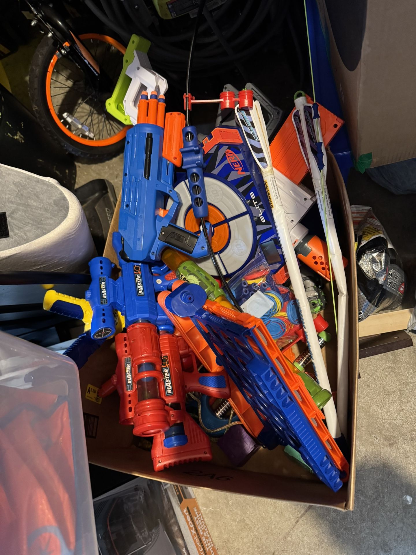 So Many Nerf Guns!! $50 Gets You The Entire Box