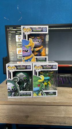Loki dr. doom and Thanos three pack