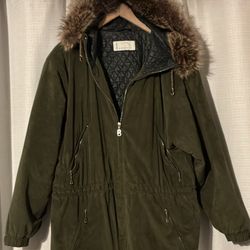 Bogner Womans Jacket Racoon Suede 