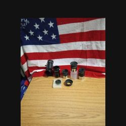 5  Mead Eye Pieces & 1 Filter for Mead Telescope