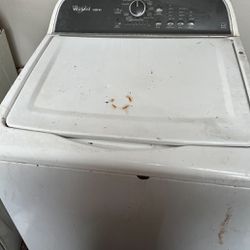 Electric Washer 80$ Whirlpool Cobrio Electric Dryer 