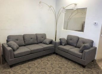 Brand new loveseat & sofa