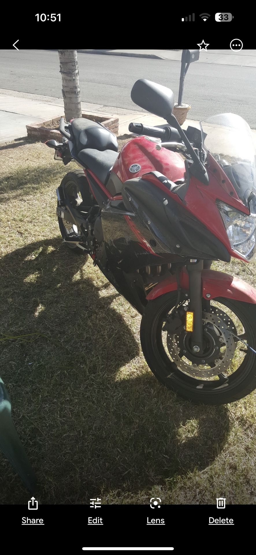 Bike frame 2015 Yamaha