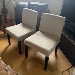Dining chairs (2)