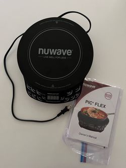 Nuwave induction cooktop