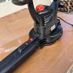 Black & Decker Electric Leaf Blower Two Speed 