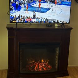 Fireplace TV Stand 