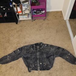 Rozpor reborn paneled bomber jacket