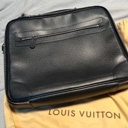 LV Leather Brief Case/bag