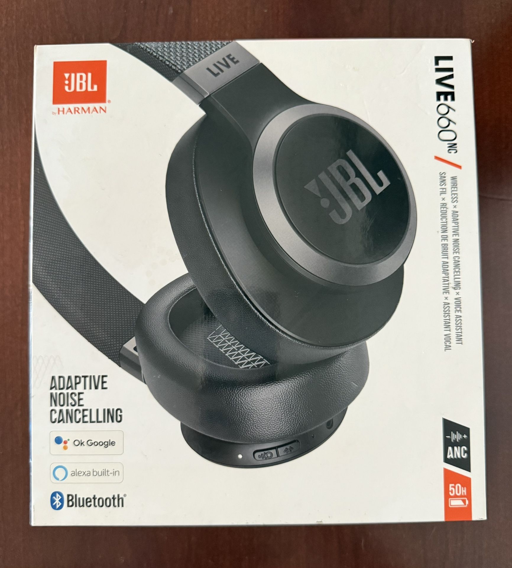 JBL LIVE660NC Wireless Headphones 