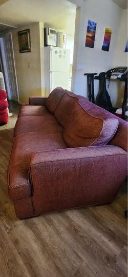 Large Fabric Sofa Couch