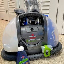 BISSELL Little Green Pet Deluxe Portable Carpet/Upholstery/Car Detailer Cleaner