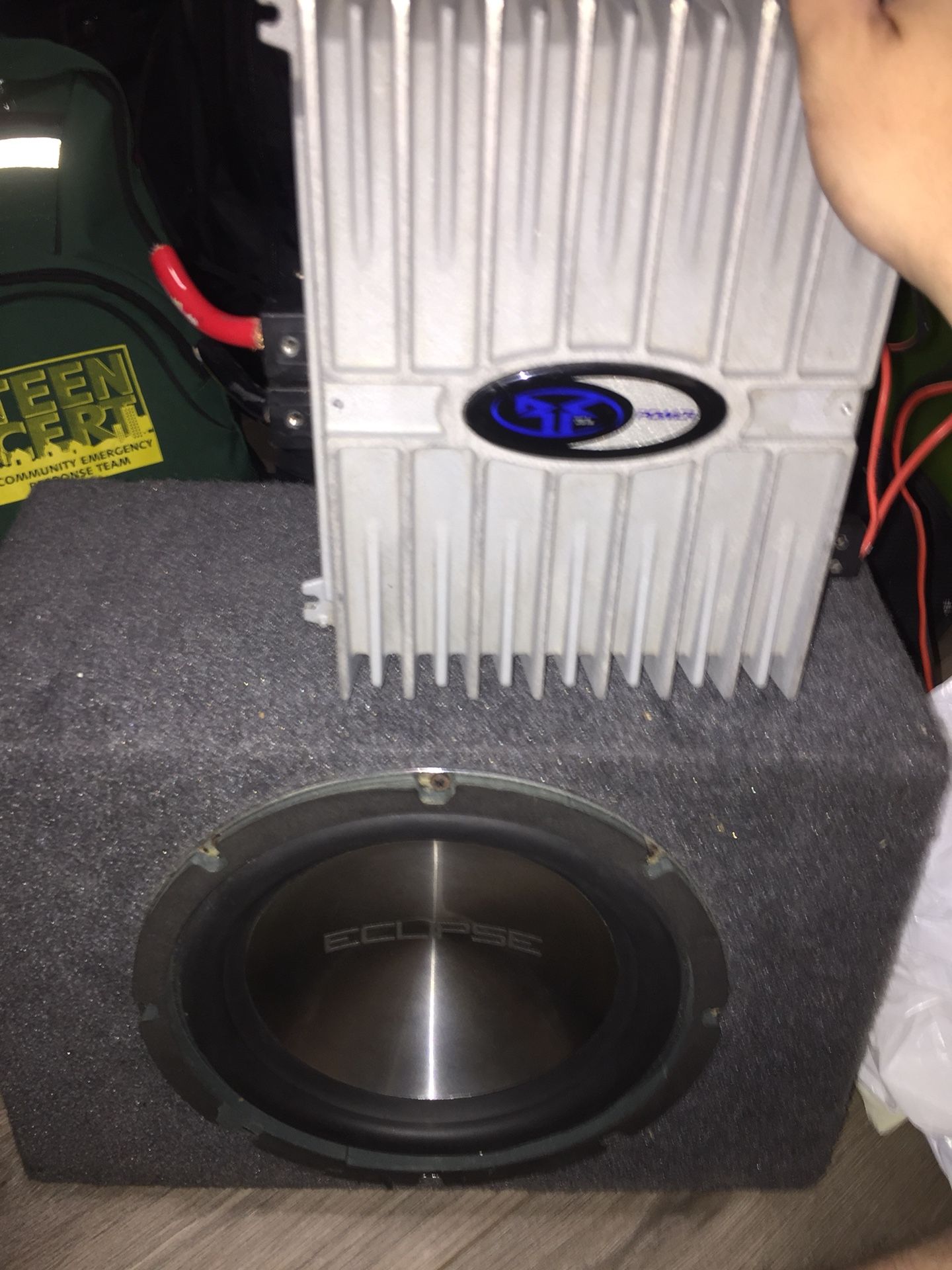 Old school Rockford Fosgate Amp/Sub/Box