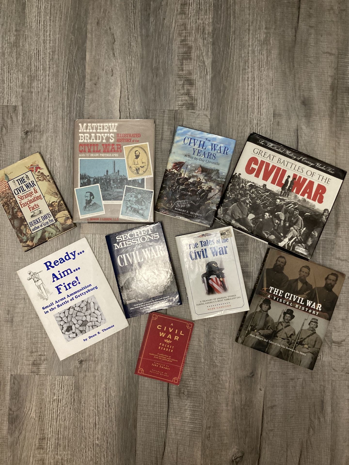 Nine Civil War Books