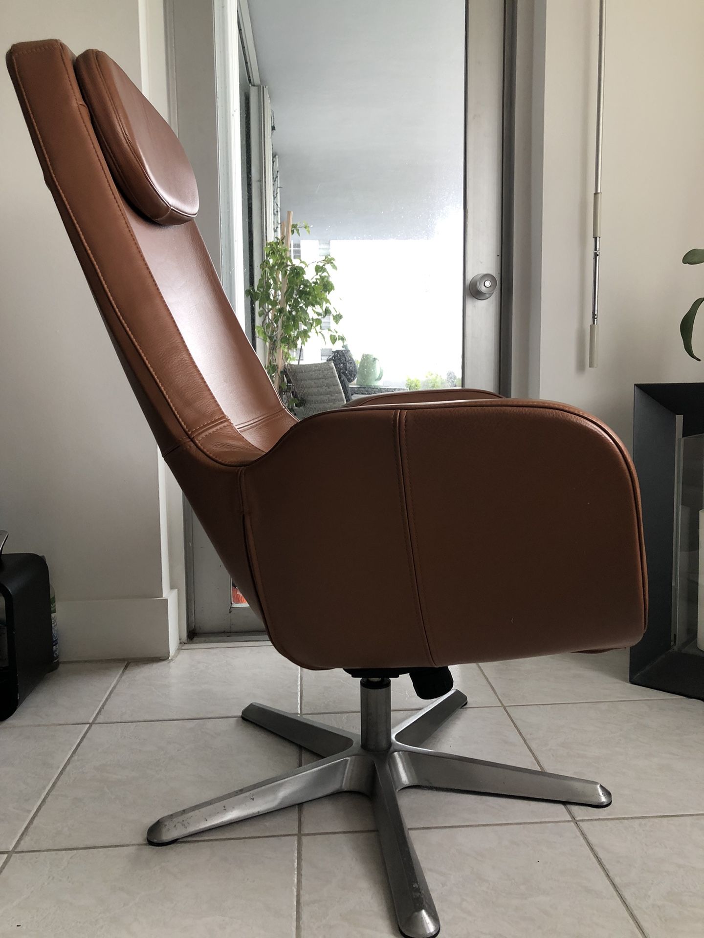 Recliner Chair Ikea Brown Leather Chair Arvika Brown Leather
