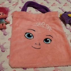 Girls Toys Troll Smooshy Mushy Stuffed Animal Fish & Pink Collar Bundle 😍