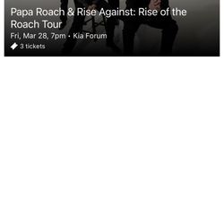 Papa Roach Tickets  03/28/2025