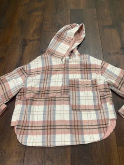 Women’s plaid flannel hoodie Ashley 26 international outer ware #13