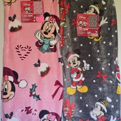 🎄Mickey Mouse & Minnie Mouse Christmas Blankets 🎄 