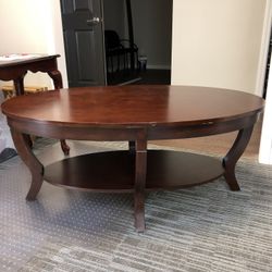 Oval Coffee Table 