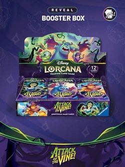 Disney Lorcana TCG Attack of the Vine! Booster Box 24 Booster Packs