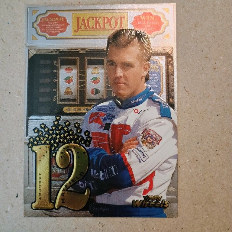 1998 Jeremy Mayfield Nascar Race Card