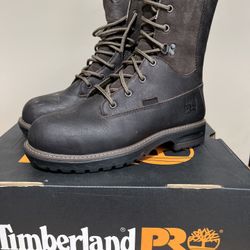 Timberland Pro Women's Hightower 6" Boot Size 7, Brown Alloy Toe, Work Boot