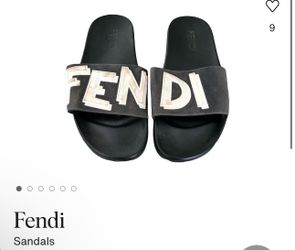 Fendi Slides Authentic